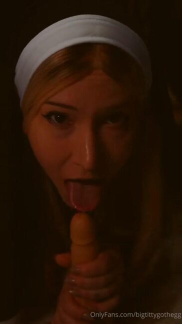 BigTittyGothEgg Blowjob Nun Role Play OnlyFans Video Leaked 13 bigtittygothegg blowjob nun role play onlyfans video leaked lcrmhd 364x647 1