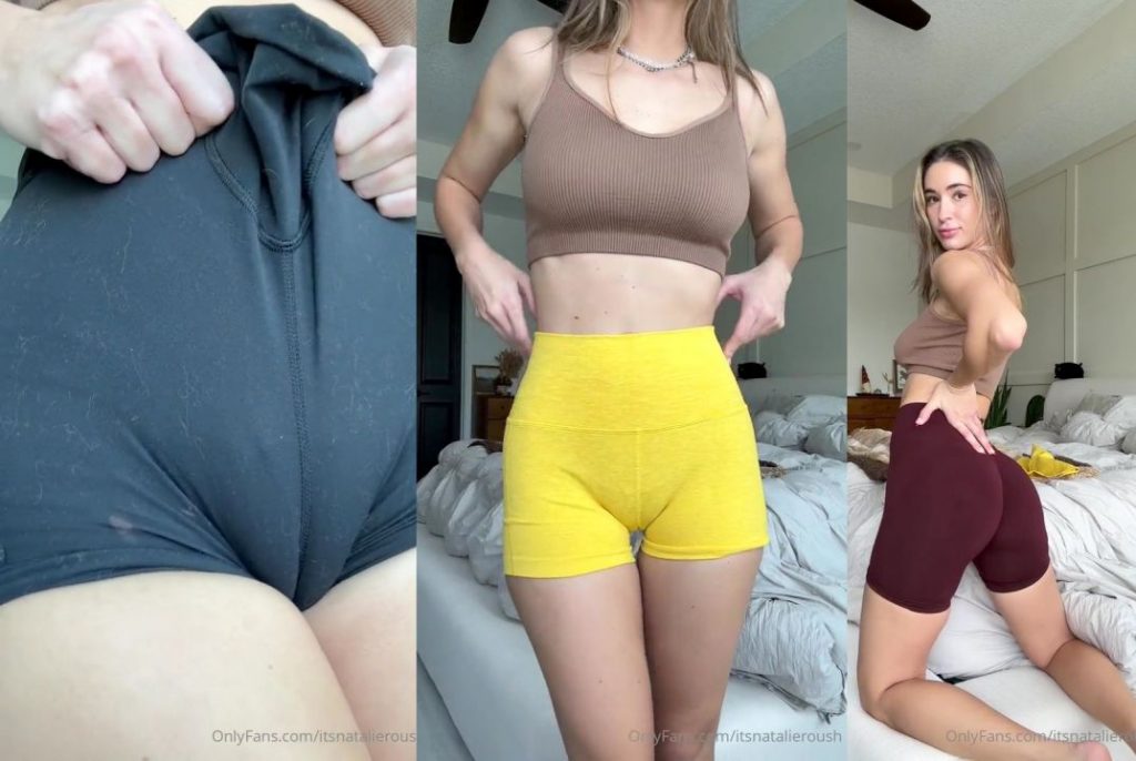 Natalie Roush Leggings & Shorts Try On Haul Video Leaked 13 natalie roush leggings shorts try on haul video leaked 1024x686 1