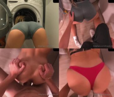 Trippie Bri Nude Laundry Doggy Style OnlyFans Video Leaked 13 trippie bri nude laundry doggy style onlyfans video leaked llefej 364x310 1