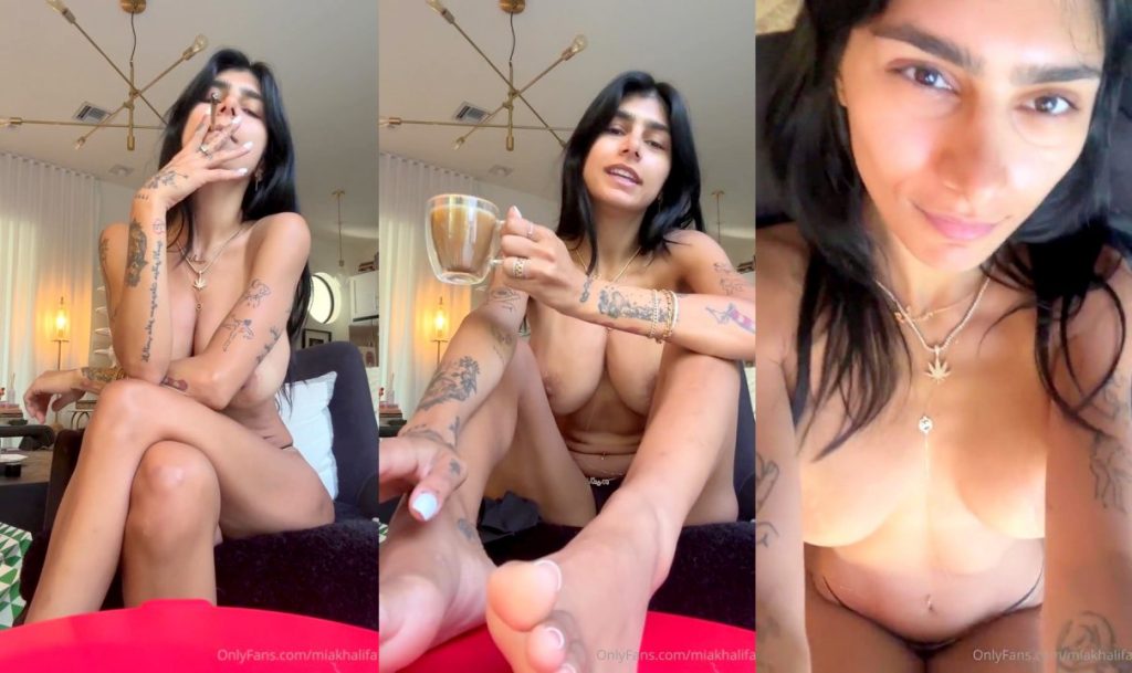 Mia Khalifa Live Stream Morning Coffee & Smoking Video Leaked 8 mia khalifa live stream morning coffee smoking video leaked 1024x609 1