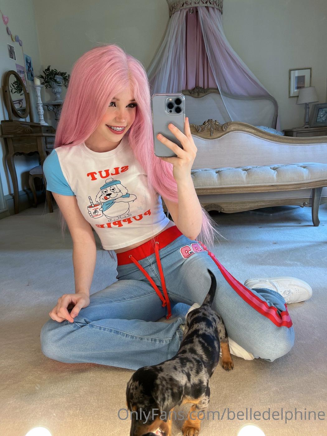 belle delphine and puppy onlyfans set leaked nbiffo