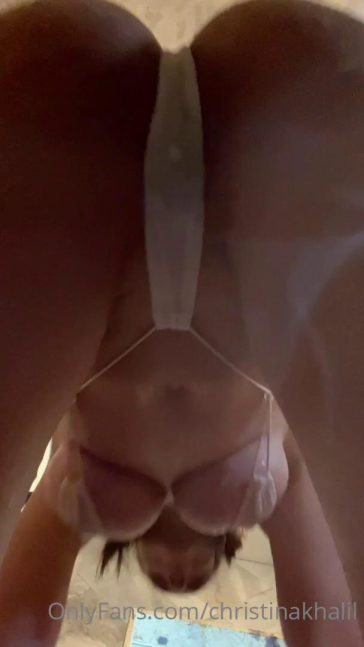 christina khalil pov slingkini shower onlyfans video leaked lvjkrg