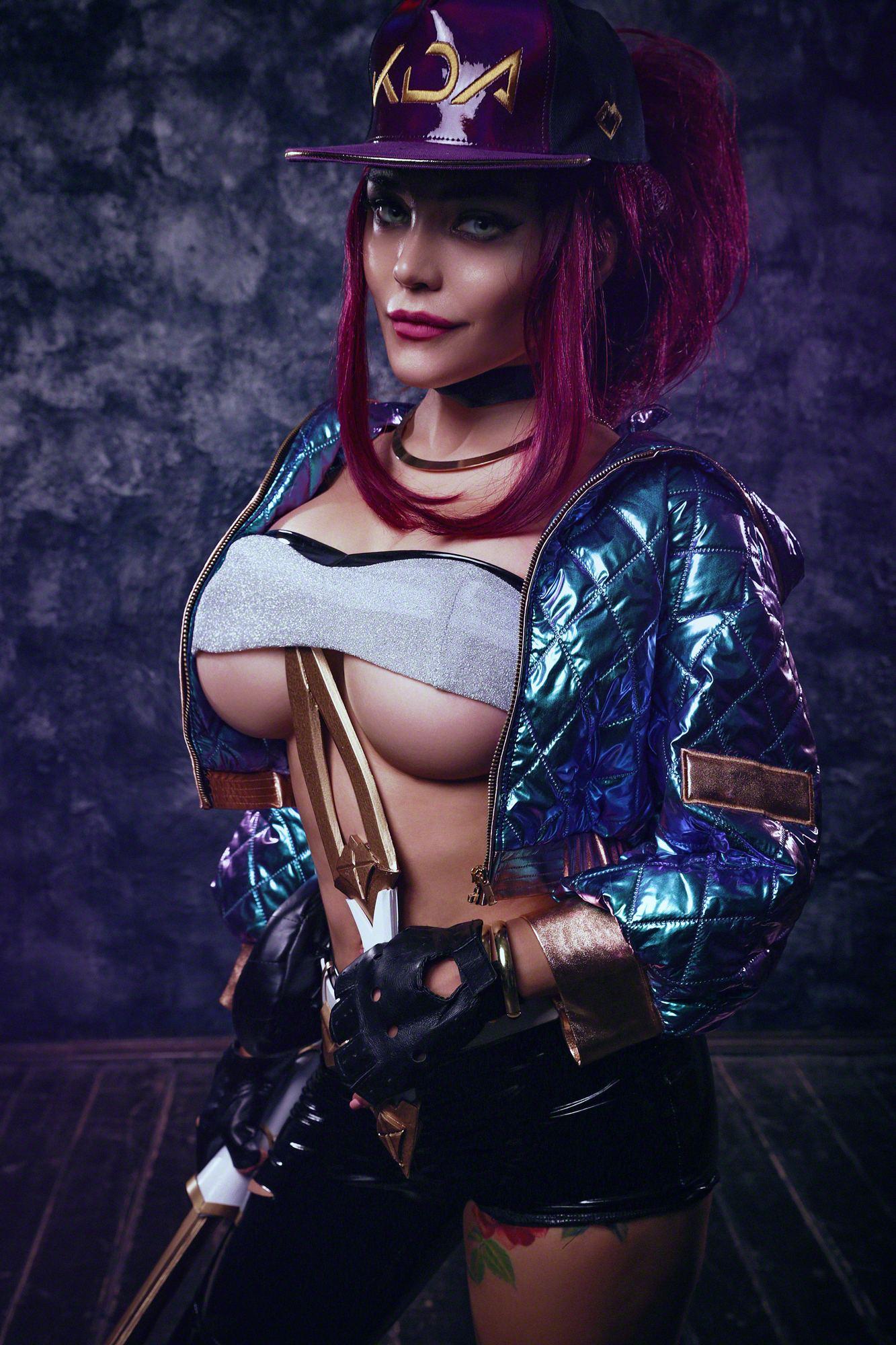 kalinka fox nude akali league of legends cosplay set leaked wodfjs