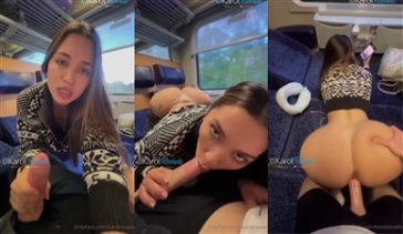 karol rosado train sex tape onlyfans video leaked
