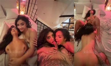 kira kattan threesome with jasminx onlyfans video leaked