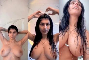 mia khalifa naked hot shower new ppv video leaked 1024x683 1