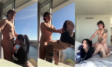 raven grey fucked infront of hotel window video leaked