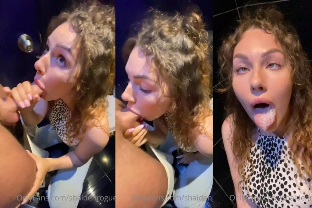 shaiden rogue pov bathroom blowjob swallow video leaked 1024x683 1